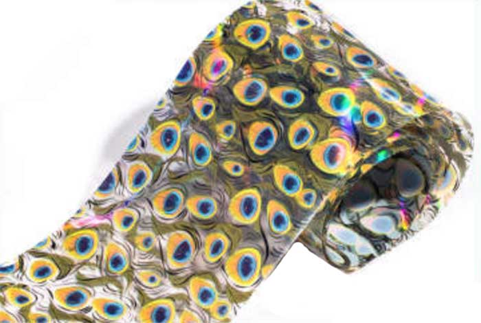 91 - Peacock Feathers Foil