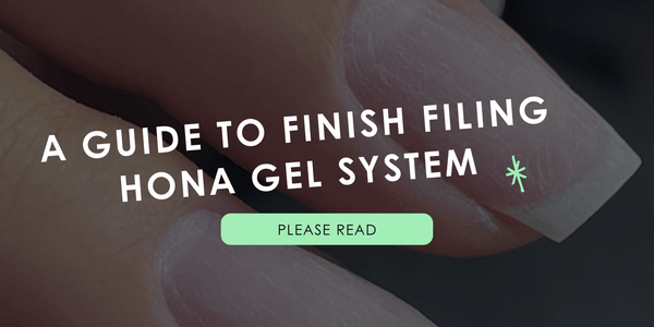 A Guide To Finish Filing HONA Gel System