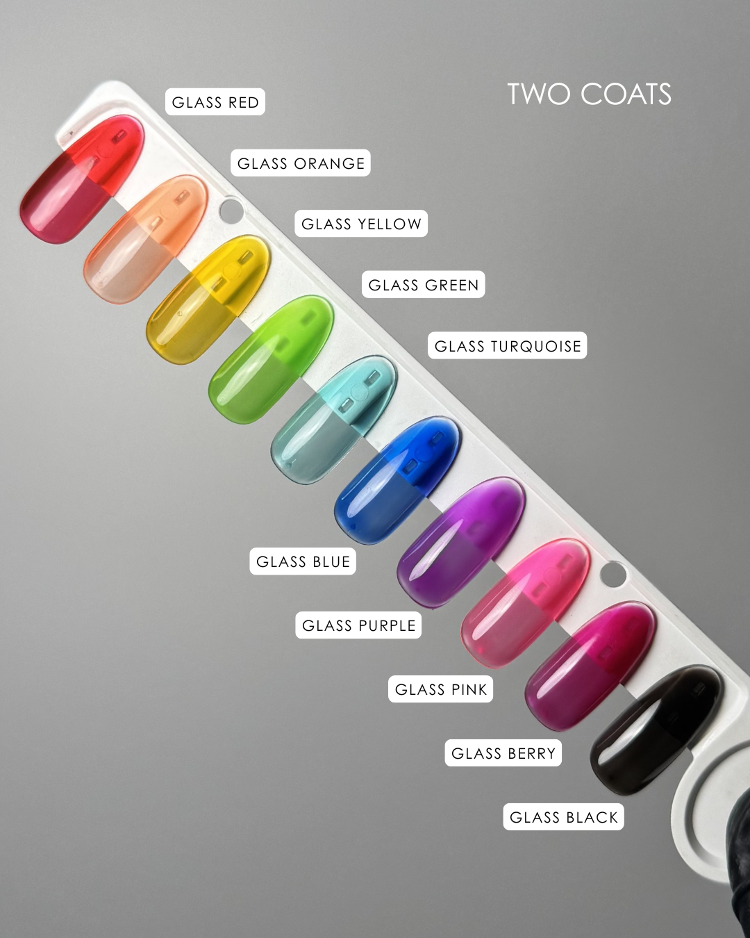 Gel Polish - Glass Black