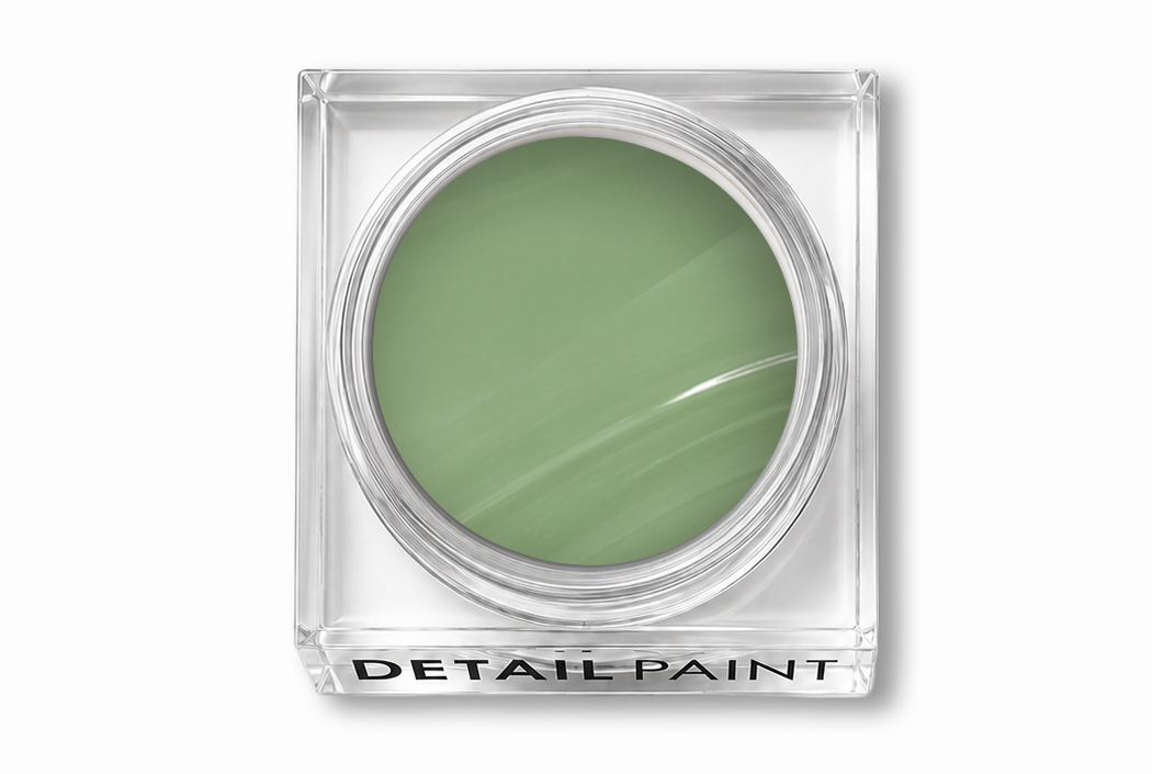 HEMA Free Sage Detail Paint Mock Up