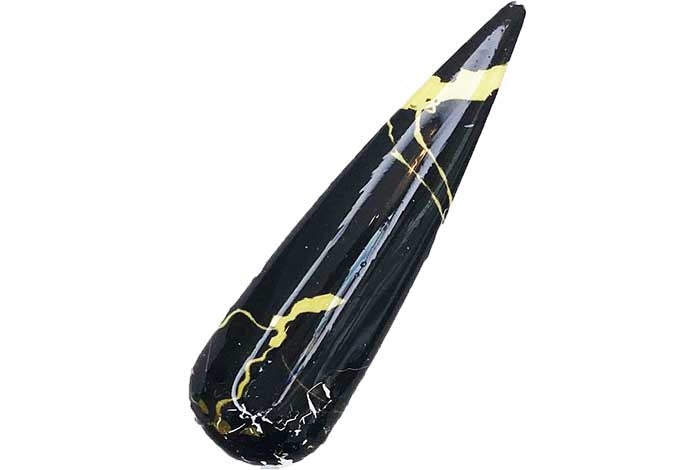 4 - Black & Gold Marble Foil